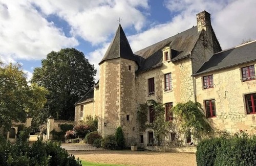 Ligre Cabaña | Casa histórica con piscina privada, cerca de Chinon