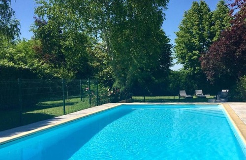 Ligre Cabaña | Casa histórica con piscina privada, cerca de Chinon
