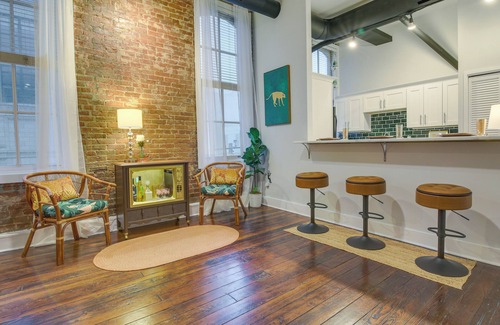 Downtown Memphis Condominio | Historic Memphis Condo: Walk to Beale Street!