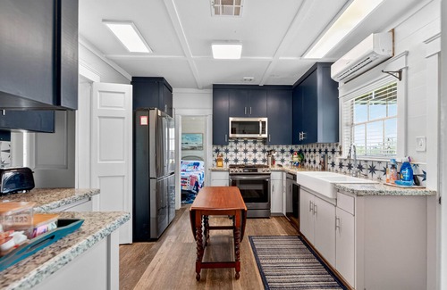 Surfside Beach Casa | Historic Surfside Stunner - Deck, Pet Friendly