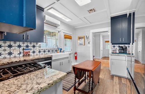 Surfside Beach Casa | Historic Surfside Stunner - Deck, Pet Friendly