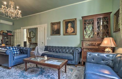 Warrenton Casa | Historic Warrenton Home with Patio and Hot Tub!