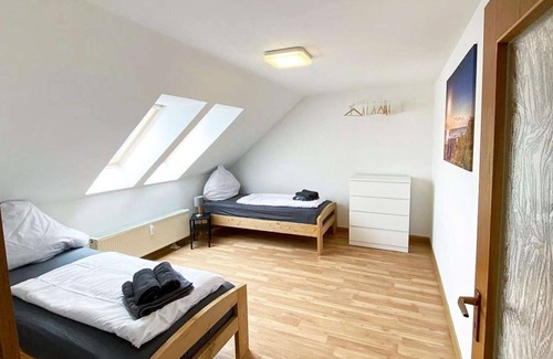 Kolonie Eichenweiler Apartamento | HÖ01 large apartment with dryer and washing machine