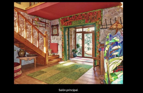 El Boalo Cabaña | Casa fantasía Hobbit para alquilar en agosto