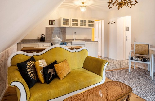 Oberrotweil Apartamento | Apartamento 'Veilchen' con jardín compartido, balcón y Wi-Fi