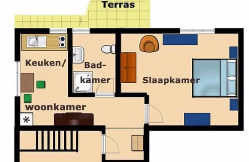 Francia-Casella Apartamento | Apartamento de vacaciones Montecalvo Versiggia para 1 - 4 personas - Apartamento en casa unifamiliar