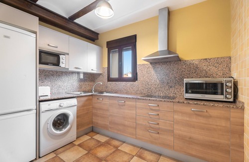 Alcala de la Selva Apartamento | Apartamento vacacional "Casa El Cojo 2B" con vistas a la montaña, balcón y Wi-Fi