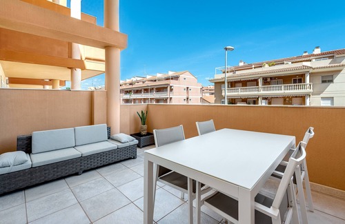 Canet de Berenguer Apartamento | Apartamento "Lopimar Exclusivo" con piscina, balcón privado y Wi-Fi