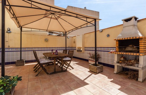 Vallpineda Apartamento | Apartamento "Tres Terrazas" con vistas al mar, Aire acondicionado, Piscina compartida y Wi-Fi