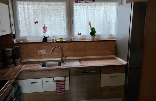 Sandberg Apartamento | Apartamento vacacional "Metz" con terraza privada y Wi-Fi