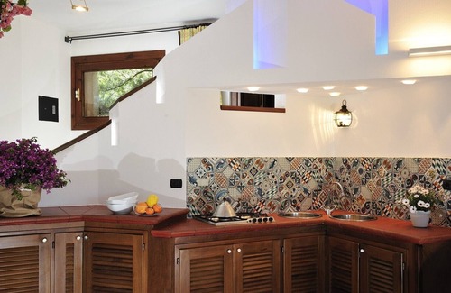 Porto San Paolo Apartamento | Holiday apartments L'Ea di Lavru SEA VIEW 2-rooms apartment-TOP INTERIOR DESIGN