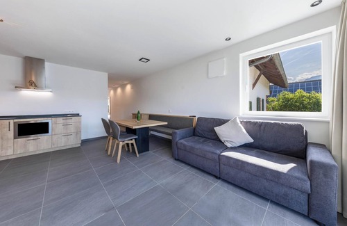 Renon Apartamento | Apartamento vacacional "Thalerhof Naturae Montes Ritten" con vistas a la montaña, terraza y Wi-Fi