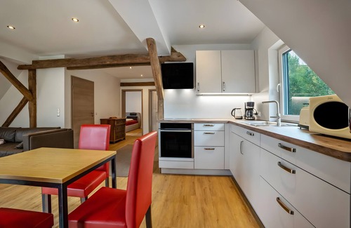 Bad Bodenteich Apartamento | Apartamento 'Ferienwohnung Seeblick' con vistas al lago y Wi-Fi