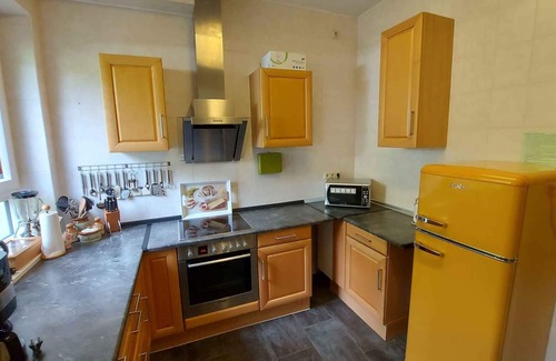 Kamp-Bornhofen Apartamento | Apartamento vacacional con Wifi, chimenea y una hermosa vista del valle del Rin