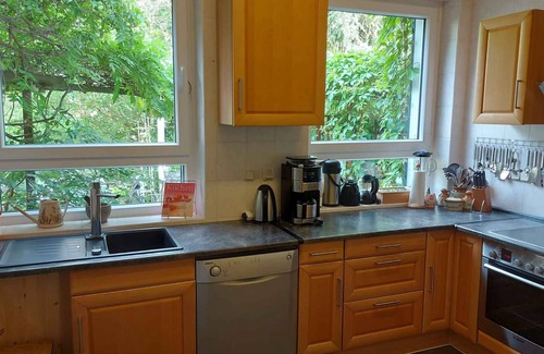 Kamp-Bornhofen Apartamento | Apartamento vacacional con Wifi, chimenea y una hermosa vista del valle del Rin