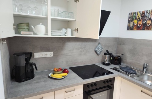 Iphofen Apartamento | Holiday Apartment '5 Traminer' with Mountain View, Shared Terrace and Wi-Fi