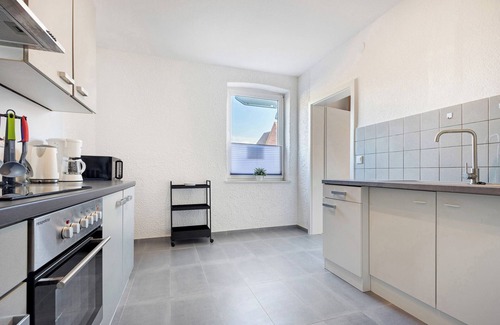 Neu Darchau Apartamento | Apartamento 'Am Fährhafen' con jardín privado y Wi-Fi