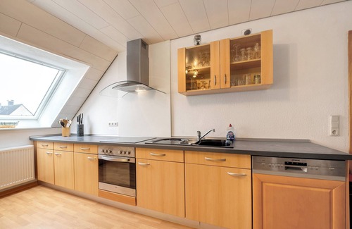 Hornbach Apartamento | Apartamento vacacional "Am Fabianstift" con jardín compartido y Wi-Fi