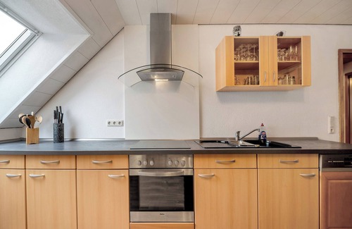 Hornbach Apartamento | Apartamento vacacional "Am Fabianstift" con jardín compartido y Wi-Fi