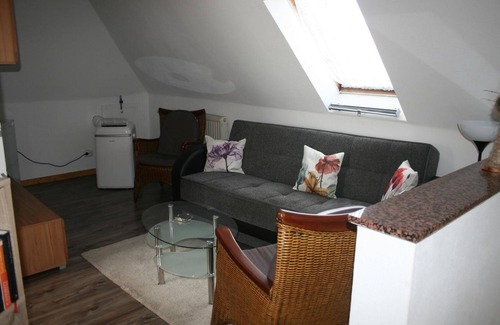 Boehlen Apartamento | Apartamento 'Ferienwohnung Annett' con balcón y Wi-Fi