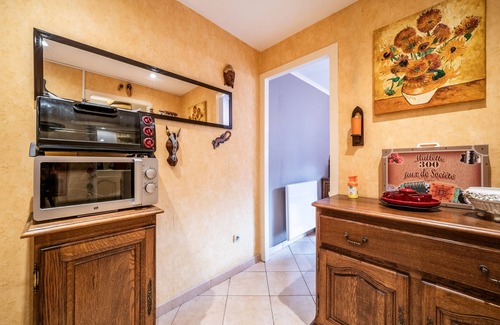 Bernex Apartamento | Apartamento vacacional "Bernex - 3 Personnes" con vistas a la montaña y terraza privada