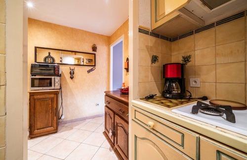 Bernex Apartamento | Apartamento vacacional "Bernex - 3 Personnes" con vistas a la montaña y terraza privada