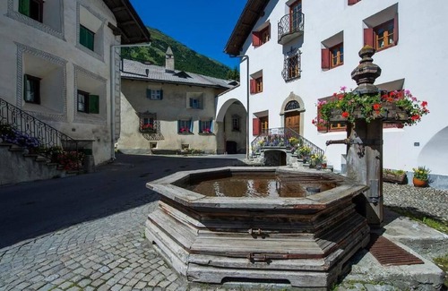 Bever Apartamento | Apartamento de vacaciones Bever para 4 personas con 2 dormitorios - Edificio histórico