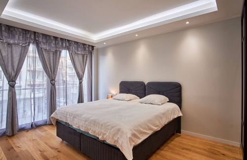 Quartier Exposition-Bajatiere Apartamento | Apartamento vacacional "Chez Flo Ap 35" con vistas a la montaña, balcón y Wi-Fi