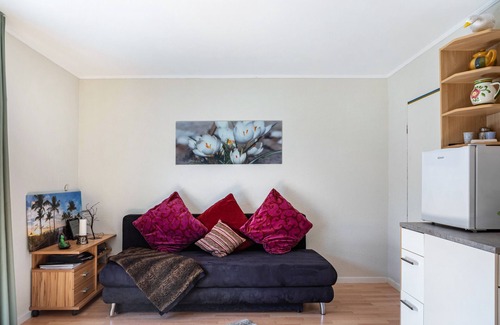 Homberg Apartamento | Apartamento vacacional "Efzeglück" con piscina compartida, terraza compartida y Wi-Fi