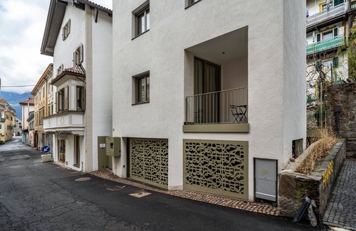 Merano Apartamento | Apartamento vacacional "Domus Faber 2b" con vistas a la montaña, balcón y Wi-Fi