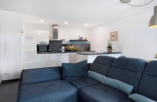 Meßkirch Apartamento | Apartamento vacacional Donautal con Wi-Fi, balcón, jardín compartido