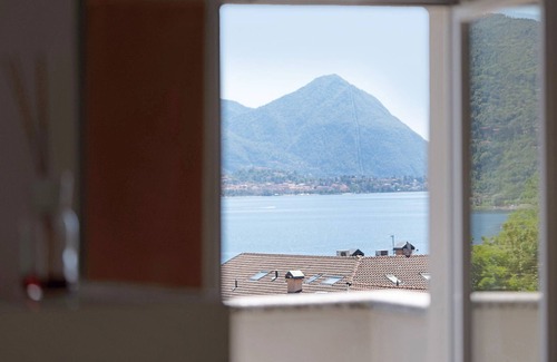 Feriolo Apartamento | Apartamento vacacional du lac con vistas al lago, balcón y Wi-Fi