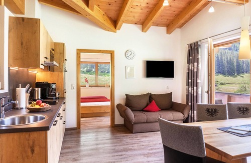 Madseit Apartamento | Apartamento 'Haus Marchegg - Edelweiß' con vistas a la montaña, balcón y Wi-Fi