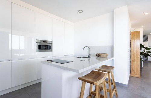 Adeje Apartamento | Apartamento vacacional Casa de Tulio con vistas al mar, vistas a la montaña, Wi-Fi