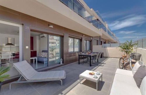 Torre de la Horadada Apartamento | Apartamento de vacaciones Horadada para 1 - 5 personas con 2 dormitorios - Apartamento