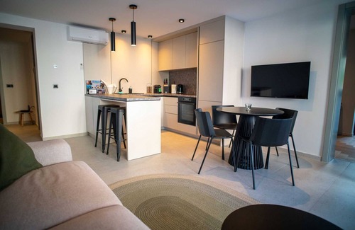 Zidarici Apartamento | Apartamento vacacional I. en Villa Calma Apartamentos con Piscina compartida
