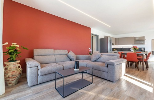 Oldesio Apartamento | Apartamento vacacional "Il Cinque" con vistas al lago, piscina compartida y Wi-Fi
