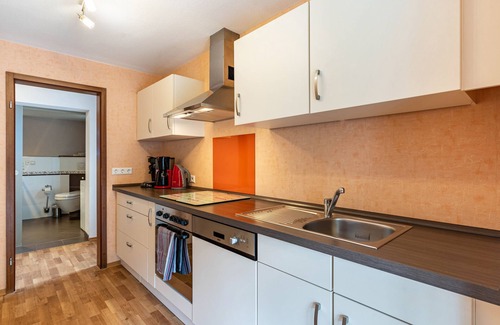 Hornberg Apartamento | Apartamento vacacional Jauch im Haus 63 con jardín compartido, terraza y Wi-Fi