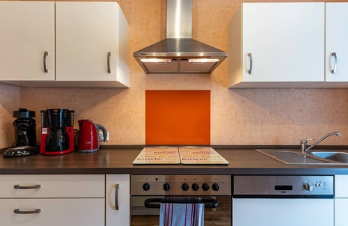 Hornberg Apartamento | Apartamento vacacional Jauch im Haus 63 con jardín compartido, terraza y Wi-Fi