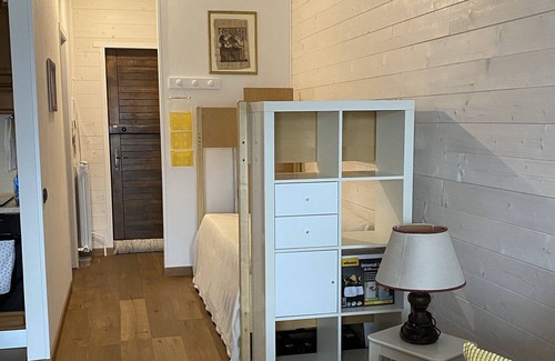 Angolo Terme Apartamento | Apartamento vacacional 'Colle Vareno con vista' con vista a la montaña, terraza y balcón