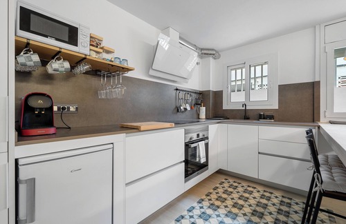Calafell Apartamento | Apartamento vacacional "Kaixo" con aire acondicionado y Wi-Fi