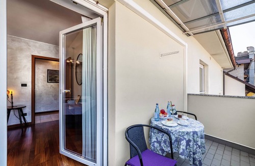 Merano Historic Center Apartamento | Apartamento 'König - The King 4th' con balcón y Wi-Fi