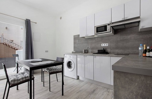 Antigua Apartamento | Apartamento vacacional "La Corte A1" con terraza privada y Wi-Fi