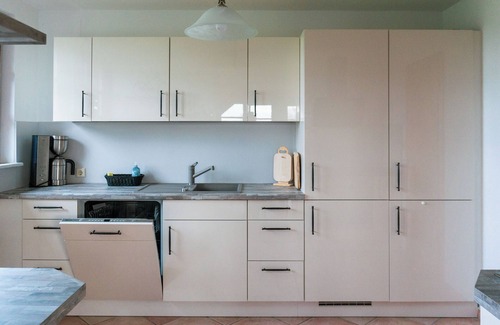 Wassersuppe Apartamento | Apartamento vacacional "Landhaus Charlotte - Storchennest" con vistas al lago, balcón y Wi-Fi