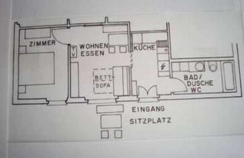 Lungern Apartamento | Apartamento de vacaciones Lungern para 1 - 2 personas con 1 dormitorio - Apartamento