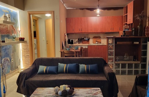 Spata-Artemida Apartamento | Holiday Apartment "M and M Airport Stop Garden" with Private Terrace & Wi-Fi