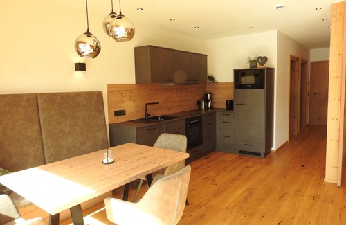 Grossarl Apartamento | Apartamento 'Mountain Suite Nr°203' con vistas a la montaña, jardín compartido y Wi-Fi