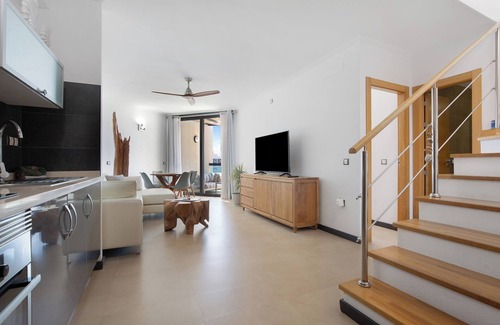 El Cotillo Apartamento | Apartamento de vacaciones "Nautilus Sea View" cerca de la playa con piscina y Wi-Fi