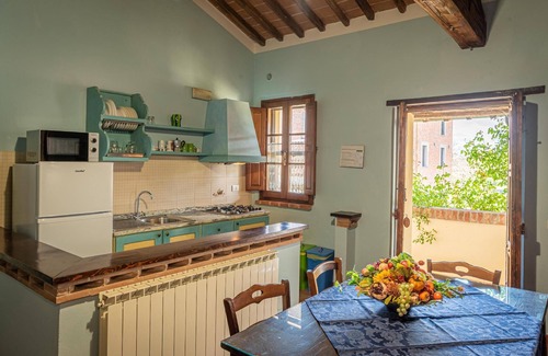 Castiglione del Lago Apartamento | Apartamento de vacaciones Pucciarelli para 4 - 8 personas con 2 dormitorios - Casa adosada