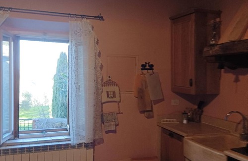 Monticchiello Apartamento | Apartamento de vacaciones Pienza para 1 - 4 personas con 2 dormitorios - Apartamento en casa unifami